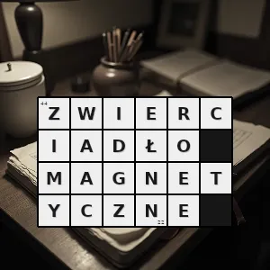 Hasło krzyżówkowe obszar pola magnetycznego które zmienia natężenie wzdłuż linii pola co sprawia że cząstki naładowane elektryczne mają tendencję do odbijania się od tego obszaru - zwierciadło magnetyczne – rozwiązanie, synonimy, podpowiedzi i definicje krzyżówkowe